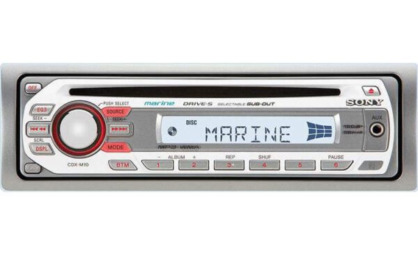 Cal Spas Cd Player Sony CDX-M10 Marine Grade ELE09310003